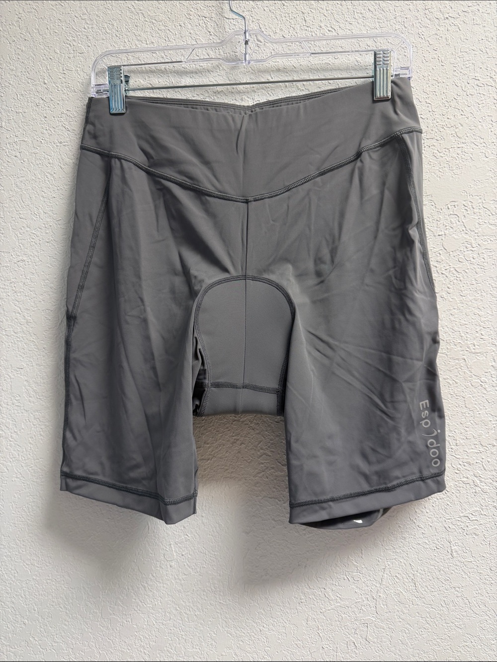 NWT- Gray Padded Cycling Shorts Woman’s XL
